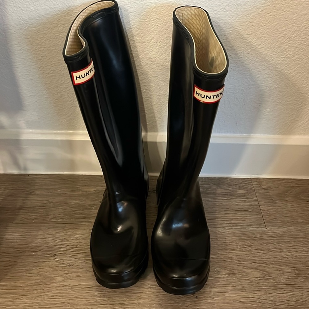Hunter boots black